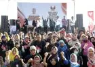 Ribuan Warga Desa di Majalengka Suarakan Ganjar Presiden 2024