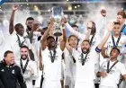 Bungkam Eintracht Frankfurt 2-0, Real Madrid Juara Piala Super Eropa 2022