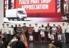 Apresiasi Mitra Layanan Purnajual, Isuzu Pastikan Ketersediaan Part Shop di Indonesia 
