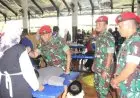 Rayakan HUT RI ke-77, Grup 1 Kopassus Gelar Sunatan Masal
