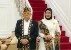 Ke Istana Merdeka, Wapres Ma'ruf Amin Didampingi Istri Pakai Baju Adat Banten