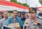Polres Cianjur Beri Bantuan Pembuat Bendera Terpanjang