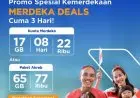 HUT ke-77 RI, XL Axiata Beri Beragam Penawaran Menarik Bagi Pelanggan