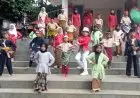 Meriahnya Perayaan HUT RI ke 77 di Desa Kuta