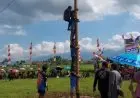 Peringati HUT RI, Des Ganjar Tasikmalaya Gelar Lomba Panjat Pinang  Tasikmalaya