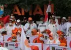 Perkenalkan Lambang Baru, PKS Gelar Flashmob di Alun-alun Kota Cimahi