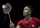 Aduh Anthony Ginting, Lawan Pemain Brasil Ini Pun Kecolongan Gim Pertama