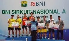 PB Djarum Kudus Mendominasi Kejuaraan Bulutangkis BNI Sirkuit Nasional A Jabar Open 2022
