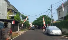 Rumah Pribadi Dijaga Ketat Polisi Menjelang Pelaksanaan Rekonstruksi Siang Ini.