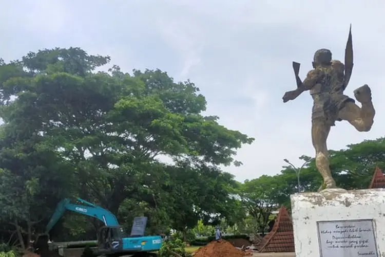 Ormas Ini Geruduk DLH, Minta Pengerjaan Proyek Pataraksa Sumber Rp14 Miliar Tidak Asal-asalan
