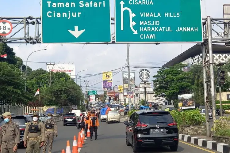 Operasi Gage, 30 Persen Mengurangi Arus Kendaraan Menuju Kawasan Puncak