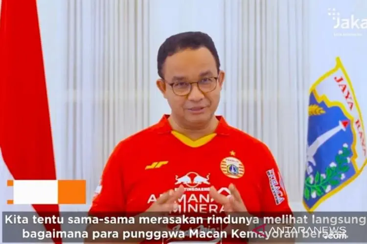 Dukungan dan Semangat Gubernur Anies Baswedan: Jakmania, Dukung Persija dari Rumah