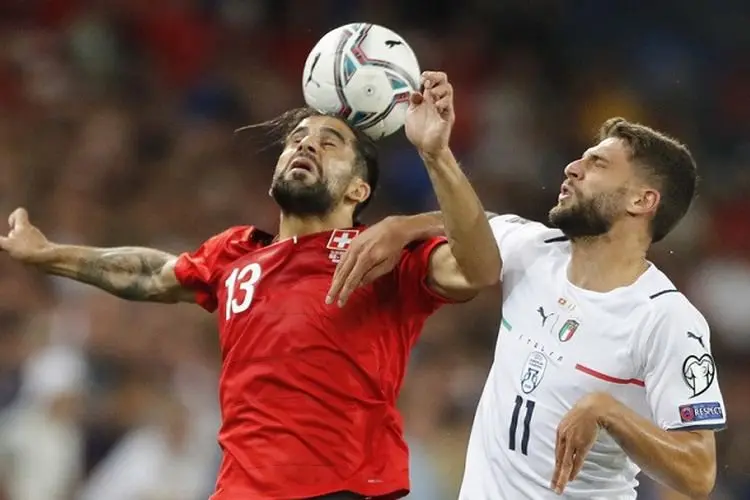 Italia Senang Ditahan Imbang Swiss Lantaran Bisa Cetak Rekor