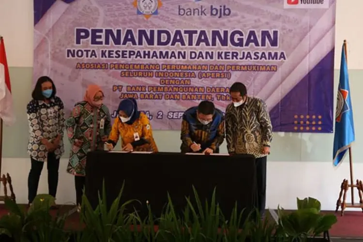 Permudah Akses Kepemilikan Rumah, bank bjb Jalin Kerja Sama dengan Apersi
