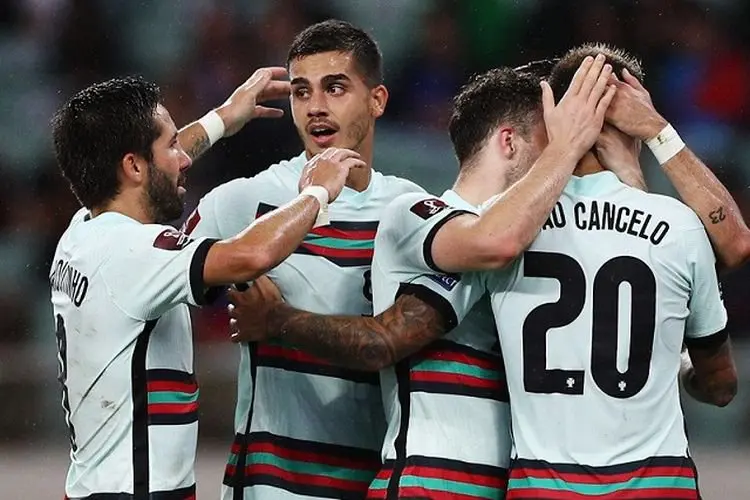 Portugal Rebut Puncak Klasmen Grup A, Duo SIlva dan Diogo Jota Koyak Gawang Azerbaijan