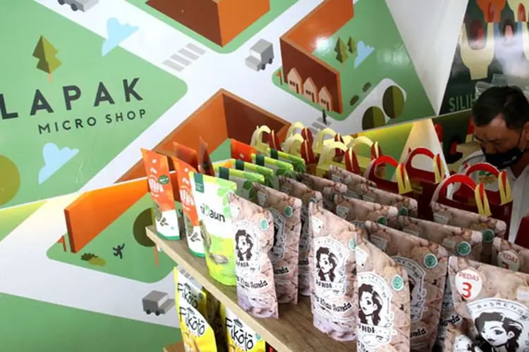Foto: Wadah Pemasaran Produk UMKM Salapak