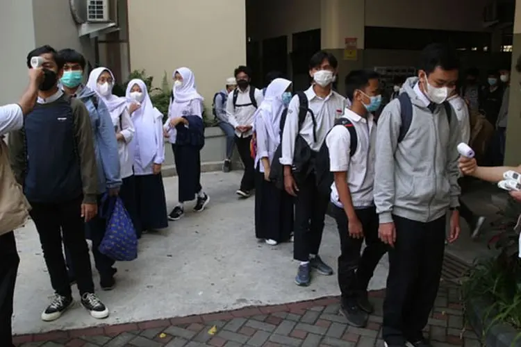 Foto: Pembelajaran Tatap Muka Terbatas di Kota Bandung