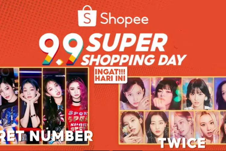 Klik! Link Streaming SECRET NUMBER dan TWICE di Acara Shopee Puncak 9.9