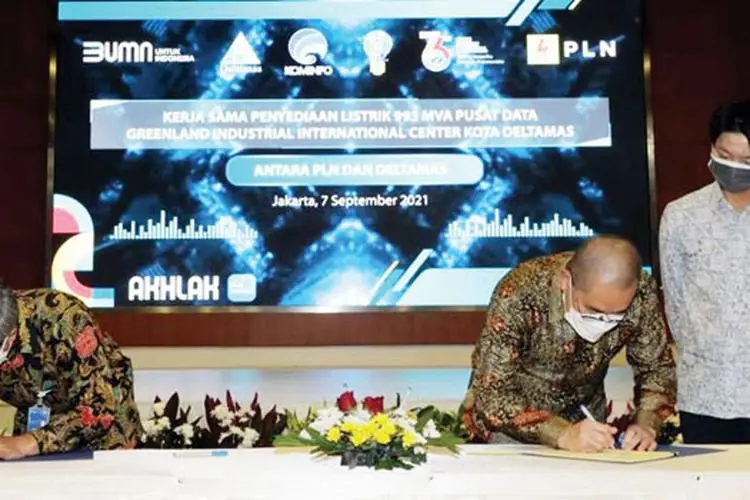 PLN Pasok Renewable Green Energy ke Pusat Data Nasional di GIIC Deltamas