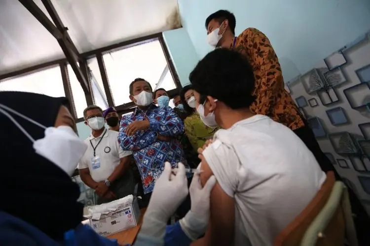 WOW..Kado HJKB Ke-211, Vaksinasi di Kota Bandung Juga Mantap Capai 72 Persen