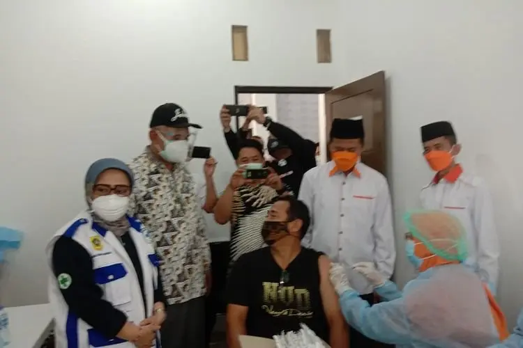 PKS Kabupaten Bogor Ikut Melindungi Negeri dengan Vaksinasi 1.250 Jiwa 