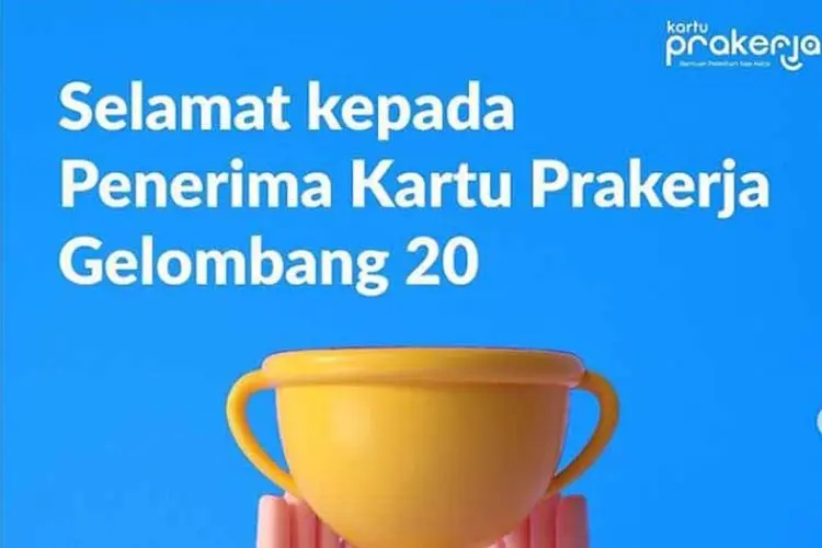 Simak! Ini Bocoran Pendaftaran Kartu Prakerja Gelombang 21, Jangan Sampe Ketinggalan