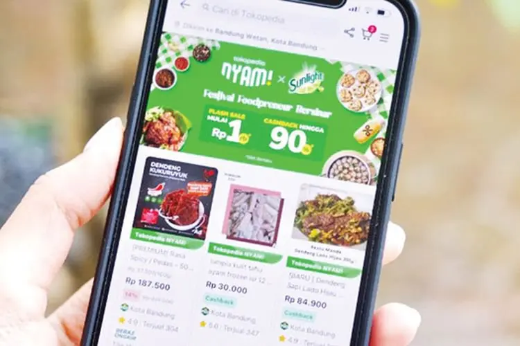 Inisiasi Tokopedia Nyam Dongkrak Omzet UMKM Lokal hingga 70 Persen
