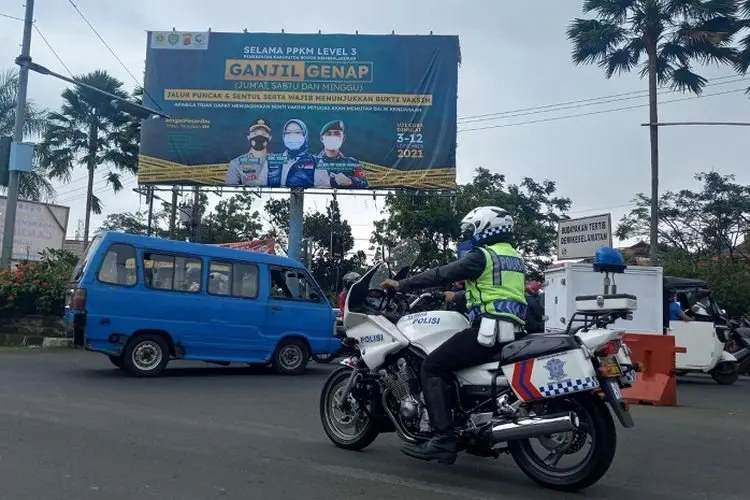 Metode Baru Ganjil Genap di Jalur Puncak, Begini Aturannya bagi Pengemudi