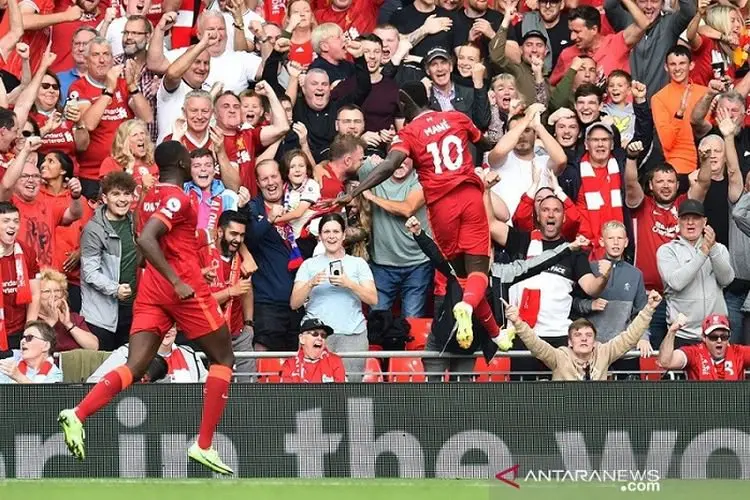 Liverpool Terkam Palace di Anfield, Sadio Mane Cetak Rekor Unik