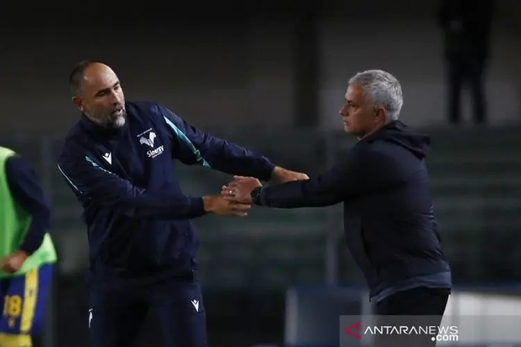 Verona vs AS Roma, Mourinho Buka Suara Soal Kekalahan Perdananya