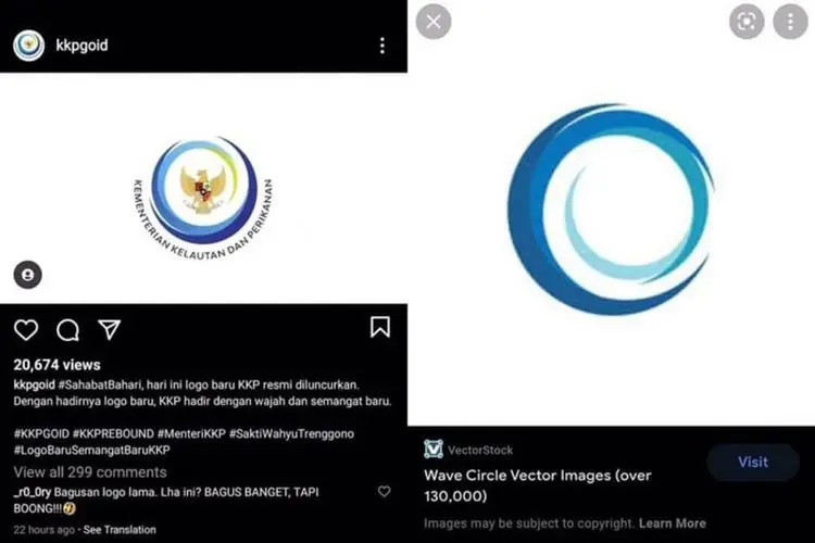 Diduga Lakukan Plagiat, Logo Baru KKP Dihujat Netizen