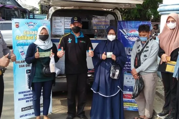 Gak Ada Waktu Buat Bayar Pajak, Samsat Keliling Siap layani Masyarakat Subang