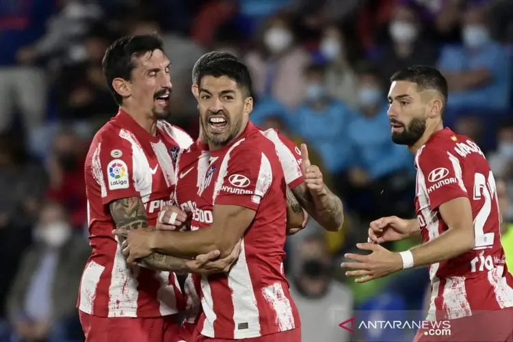 Suarez Cetak Brace, Atletico Bangkit Taklukkan Getafe 2-1