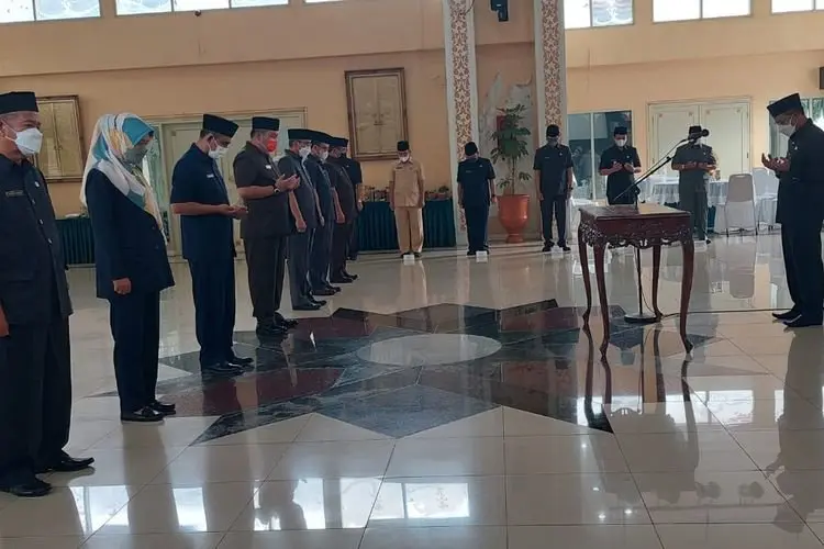 Penyegaran, Bupati Bandung Dadang Supriatna Lantik Sembilan Kadis Baru