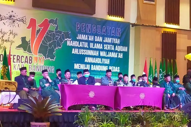 KH Asep Jamaludin Kembali Terpilih sebagai Ketua PC NU Kabupaten Bandung