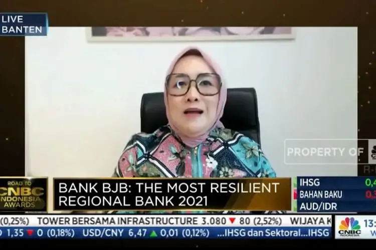 Bank Bjb Raih Penghargaan The Most Resilient Regional Bank 2021