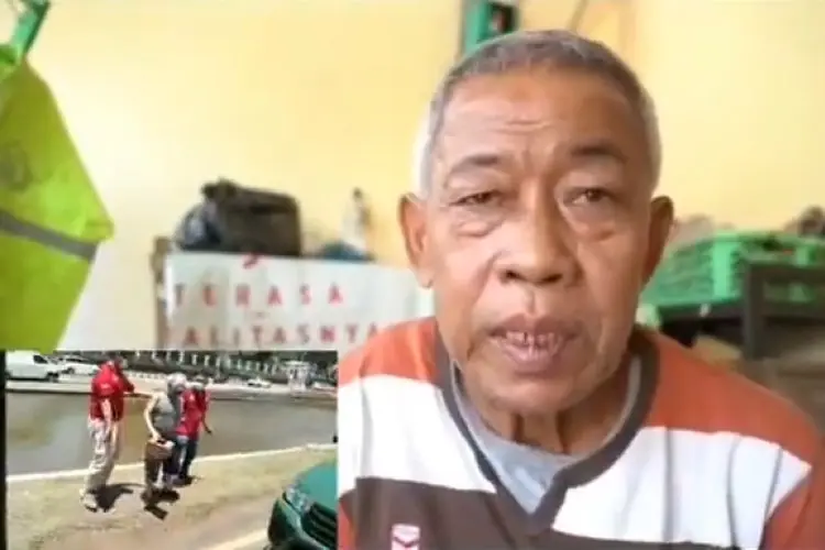 Miris,  Purnawirawan Polri Jadi Manusia Silver Demi Bertahan Hidup