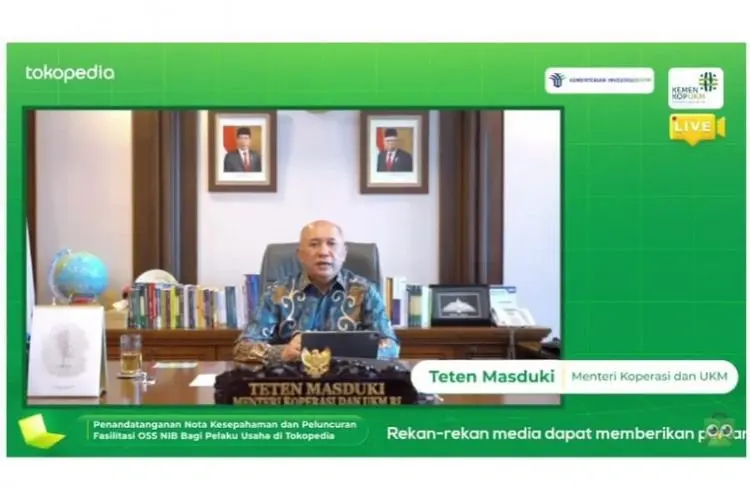 Kemenkop UKM Bersama Pihak Swasta Permudah Pelaku UMKM Daftar NIB, Target 30 Juta UMKM