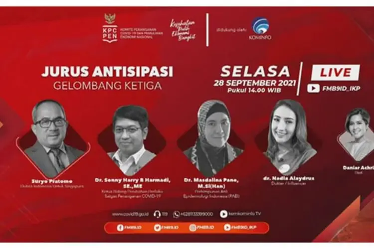Antisipasi Kasus Covid-19 Kembali Melonjak, Warga Diimbau Disiplin Prokes dan Ikuti Vaksinasi