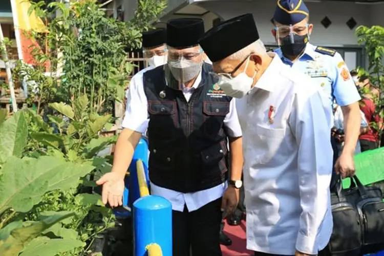 Wapres Ma'ruf Amin Puji Buruan SAE Kota Bandung