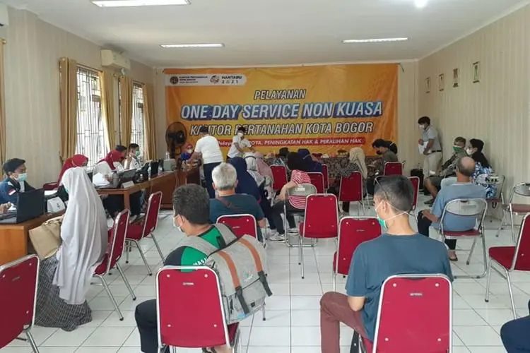 Kantor Pertanahan Lakukan One Day Service di Kelurahan Katulampa, Ini Tujuannya