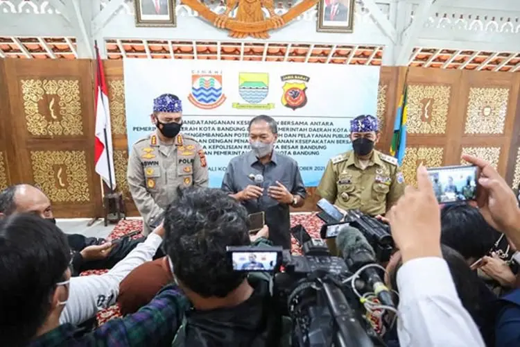 Tingkatkan Keamanan dan Ketertiban, Pemkot Bandung Gandeng Polrestabes Bandung
