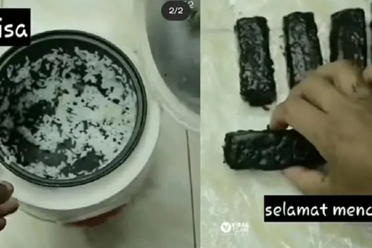 Kreatif! Pria Ini Ubah Nasi Aking Jadi Camilan Manis