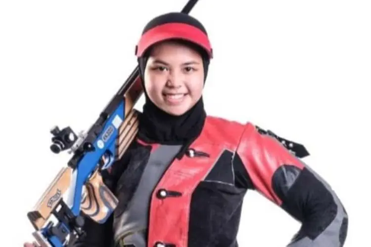 MANTAP Jiwa..Audrey Atlet Menembak Asal Baleendah Kabupaten Bandung Harumkan Jabar di PON XX Papua dengan Raih