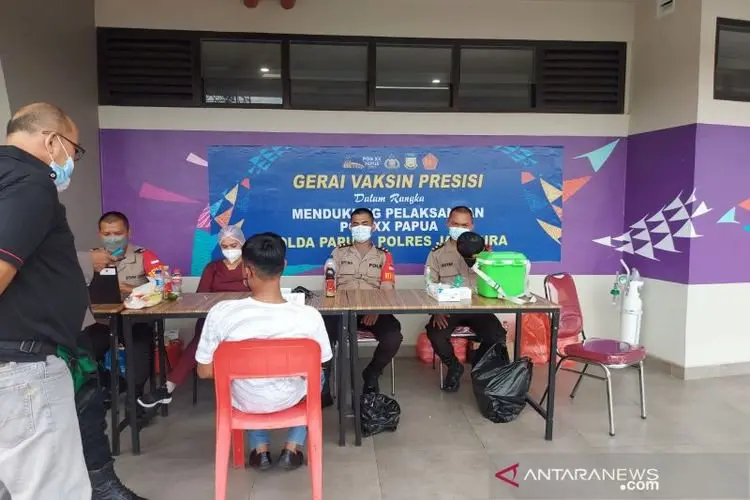 Gerai Vaksin Istora Papua Bangkit Bantu Masyarakat Meriahkan PON Papua