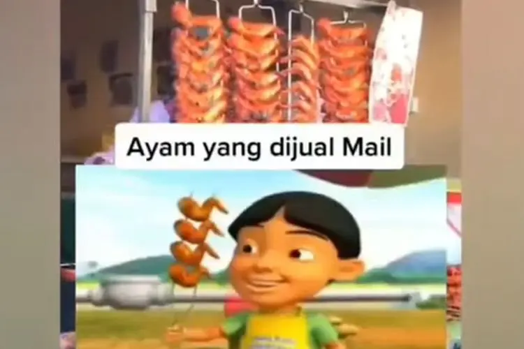 Pria Ini Beli Ayam yang Dijual Mail di Kartun 'Upin Ipin', Ternyata Ini Harga Aslinya