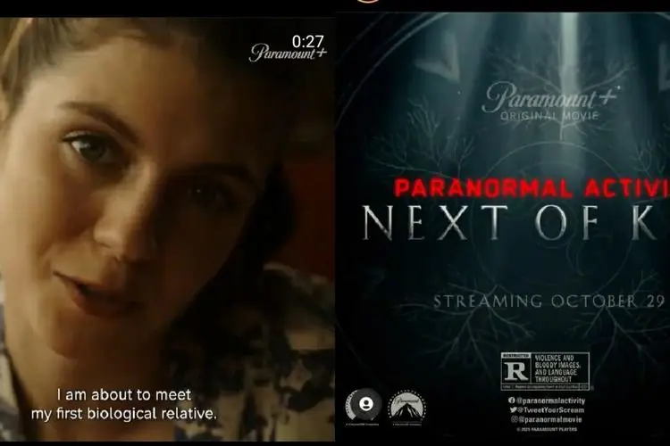 Paramount Plus Rilis Trailer Perdana Film Horor Paranormal Activity: Next of Kin
