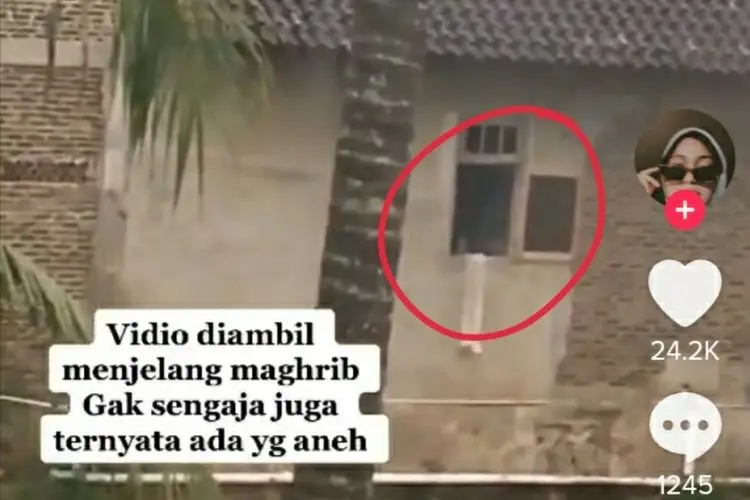 Merinding! Pria Ini Tak Sengaja Rekam Sesuatu yang Aneh Jelang Maghrib