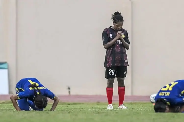 Jelang Final Sepak Putri PON Papua vs Jabar, 300 Personel Gabungan Diturunkan