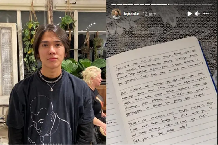 Line ID Pribadi Bocor ke Publik, Iqbal Ramadhan: Biasa Aja, Nggak Perlu Heboh